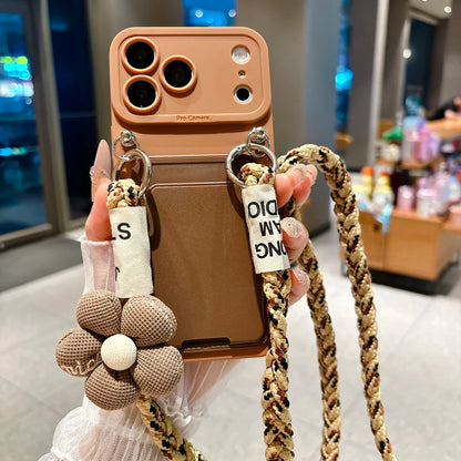 Braided Crossbody Lanyard Phone Case For iPhone