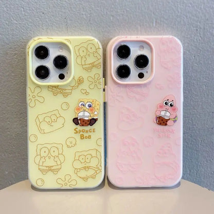 Anime Spongebo Squarepants Mobile Phone Case Available For iPhone