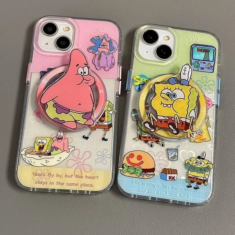 Anime Spongebo Squarepants Mobile Phone Case Available For iPhone