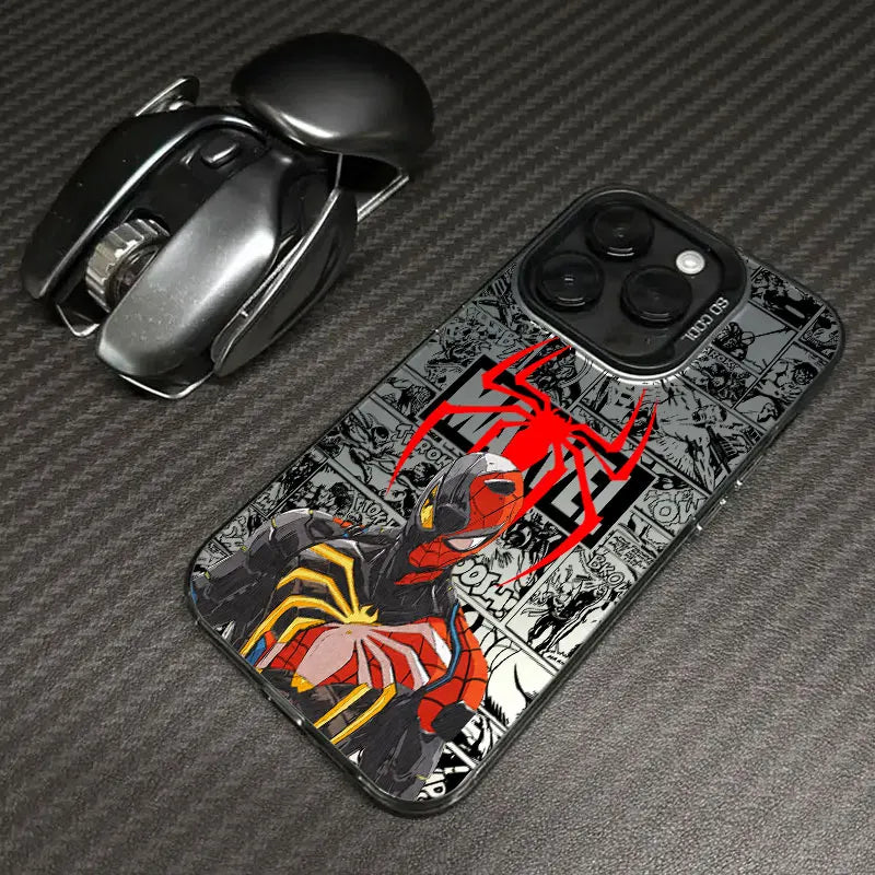 Spider Gwen Spiderman Miles Morales Marvel Phone Case For iPhone