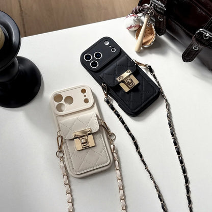 Leather Crossbody Phone Case For iPhone