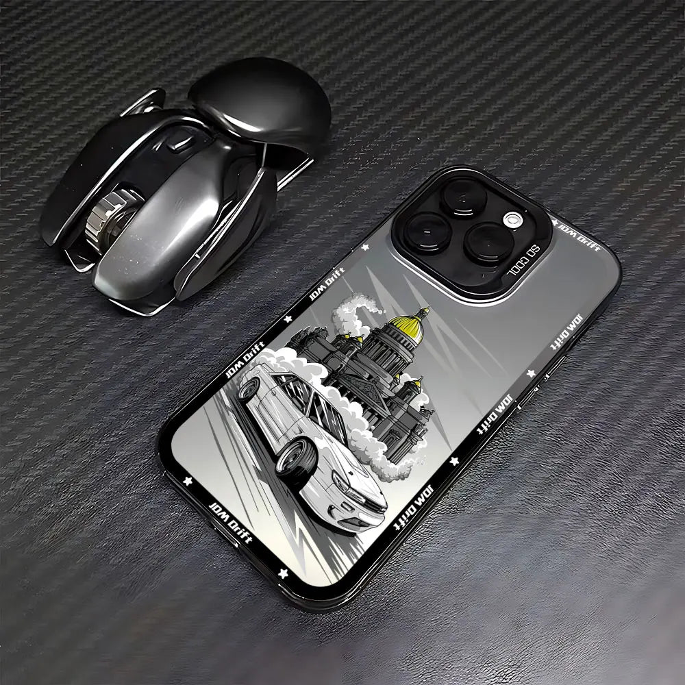 Tokyo Sports Racing JDM Drift Car Phone Case For iPhone