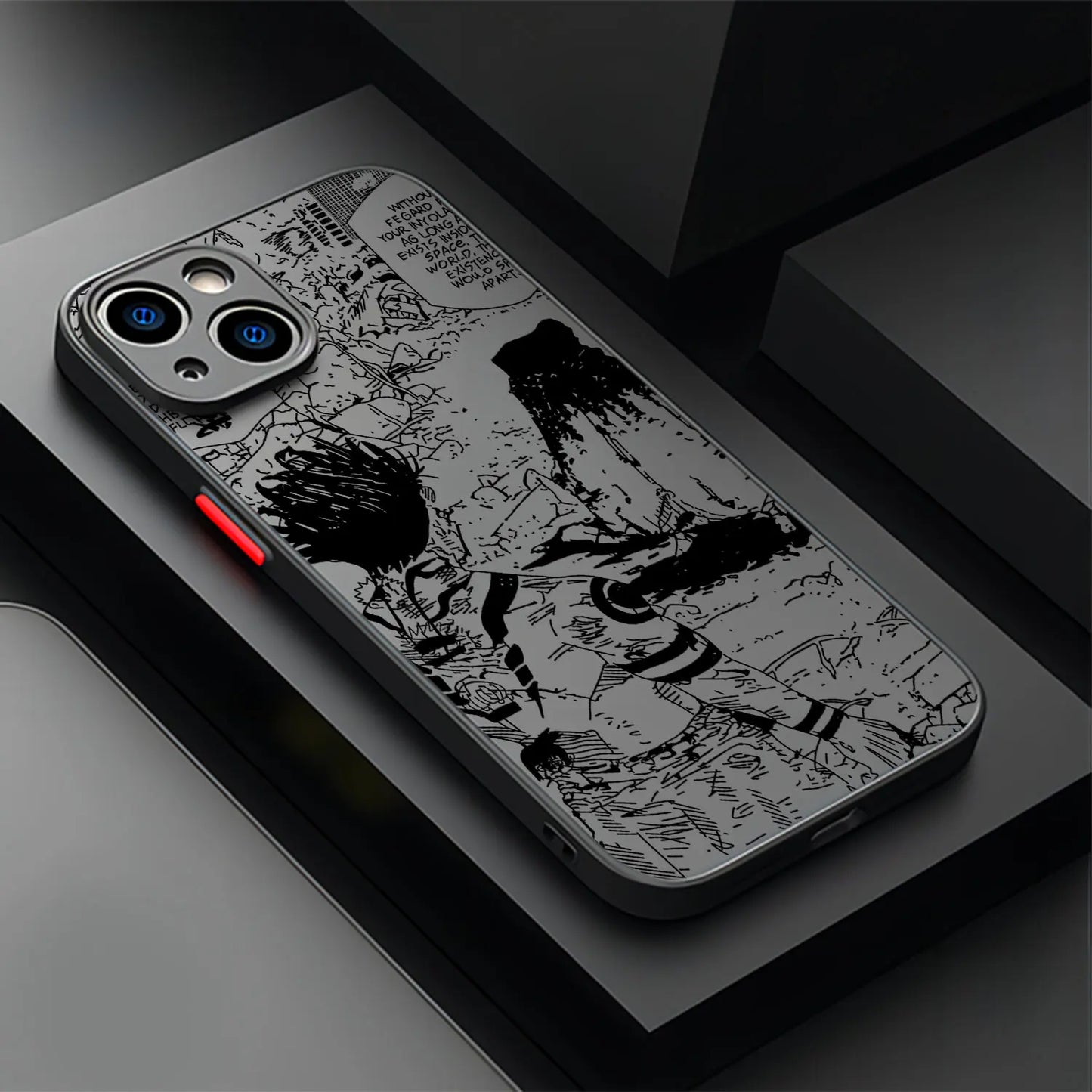 Anime Black Jujutsu Kaisens Phone Case iPhone