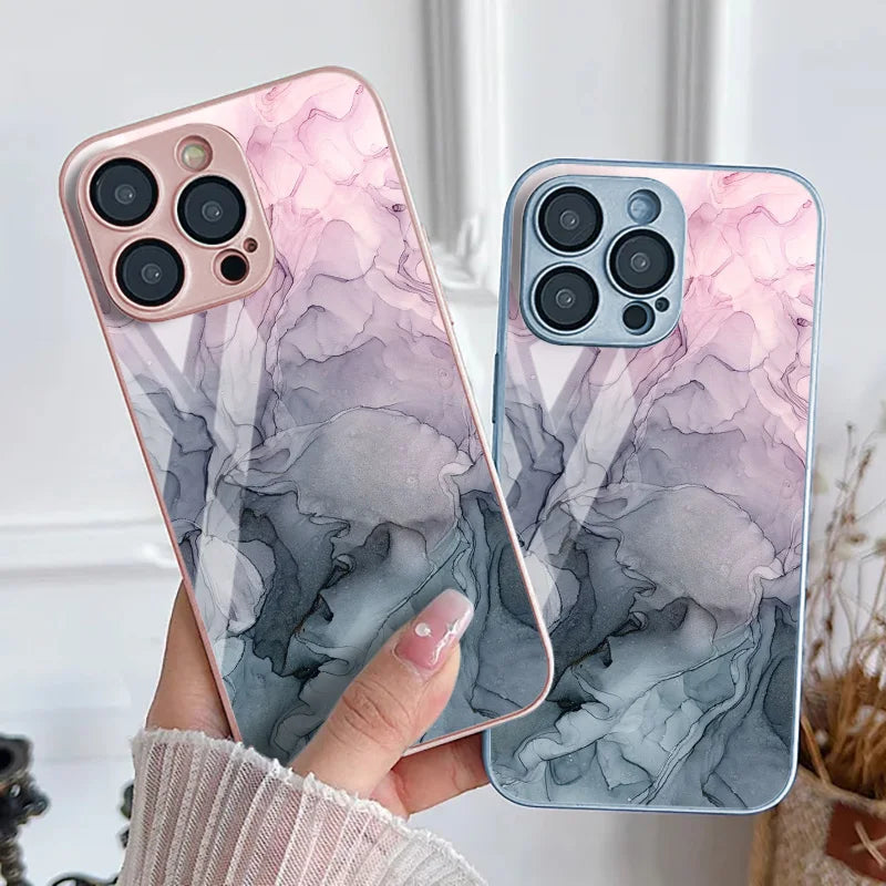 Marble Pattern Case For iPhone