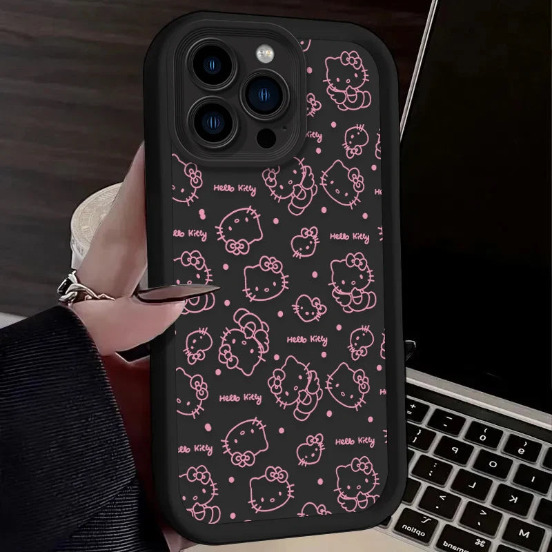 Cute Hello Kitty Phone Case For iPhone