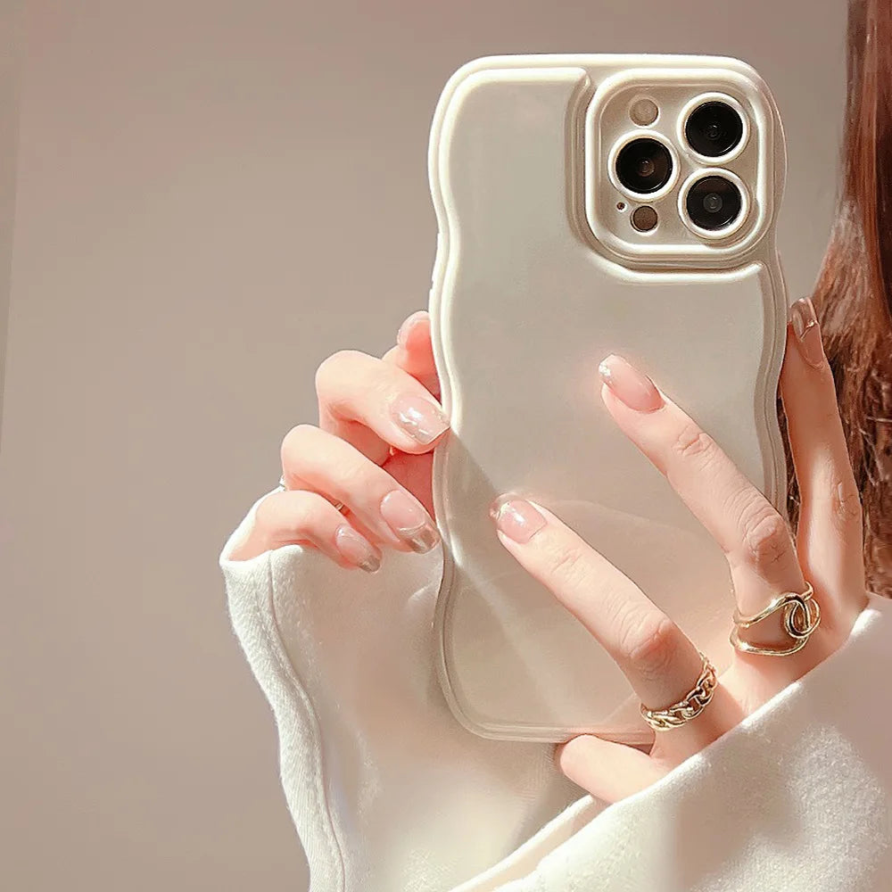 Glossy Wavy Phone Case
