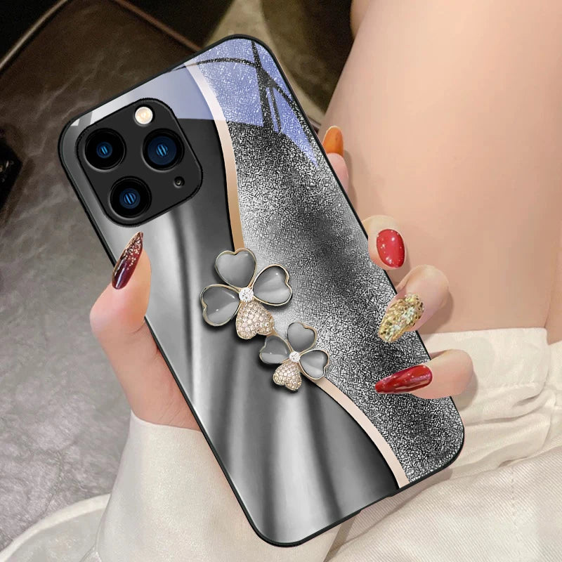 Luxury Four Leaf Clover  For iPhone