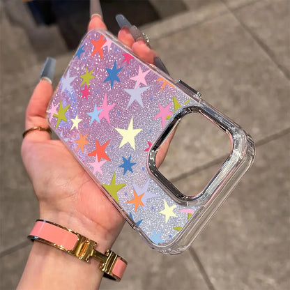 Colorful Stars Phone Case For iPhone