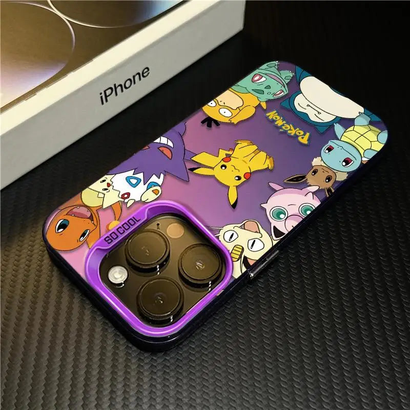 Cute Snorlax Jigglypuff Phone Case  For iPhone