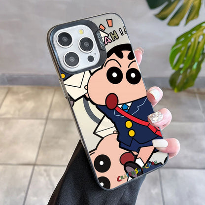 Crayon Shin-chans Magnetic Magsafe Phone Case For iPhone