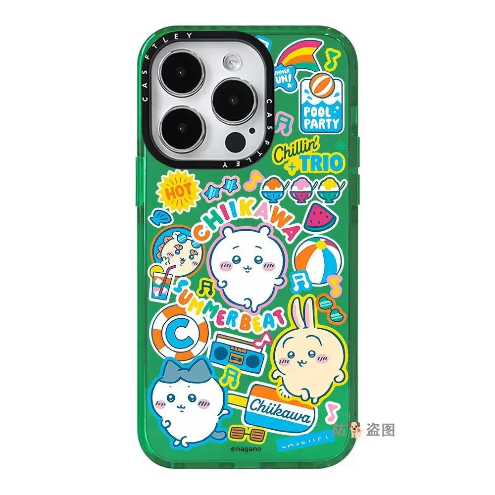 Anime Chiikawa Usagi New Case Cartoon Cute Anime Kawaii Lovely Applicable To iPhone