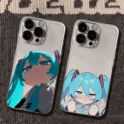 Anime Hatsune Miku Tpu Mobile Phone Case Suitable For Apple