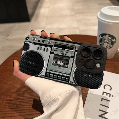 Radio Pattern Phone Case For iPhone