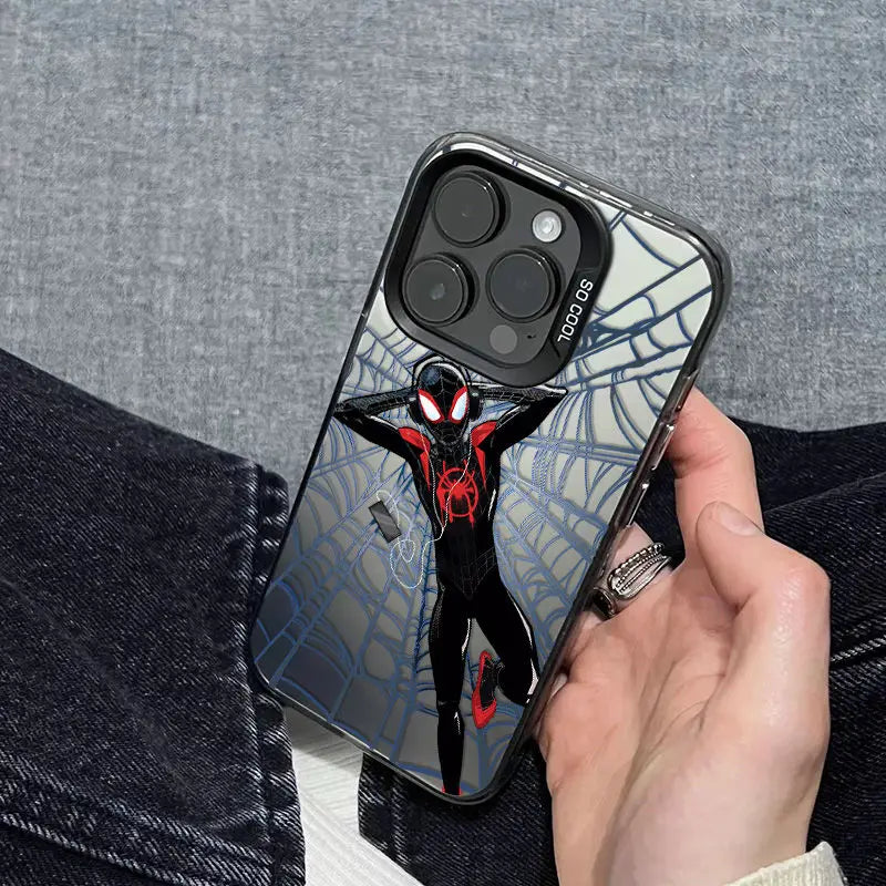 Luxurious Spider Man Marvel Comic Phone Case For iPhone