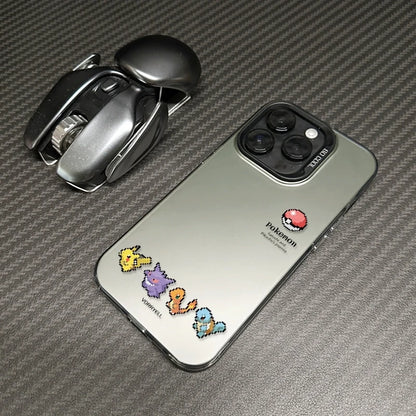 Cute Pixel Pokemon Pattern Phone Case For iPhone
