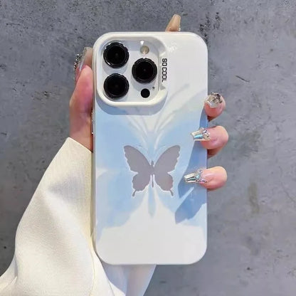 Colorful Hollow Butterfly Phone Case