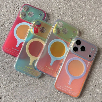 Aurora Gradient For Magsafe Matte Case  For iPhone