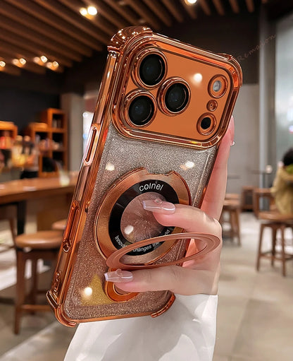 Magnetic Stand Phone Case For iPhone