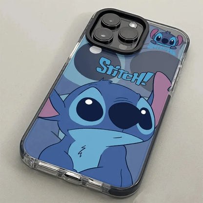 New Stitch Big Eye Cute Phone Case For iPhone