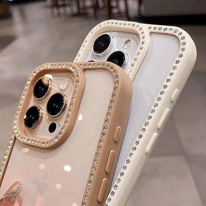 Luxury Glitter Diamond Transparent Case For iPhone