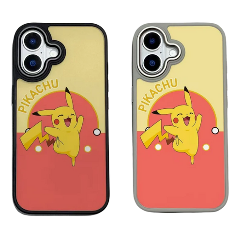 Luxury Pokemons Cute Picachu Phone Case For iPhone