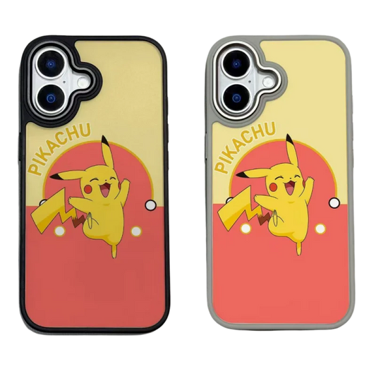 Luxury Pokemons Cute Picachu Phone Case For iPhone