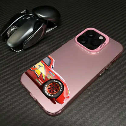 Cars Lightning Mcqueen Jackson Storm Phone Case For iPhone