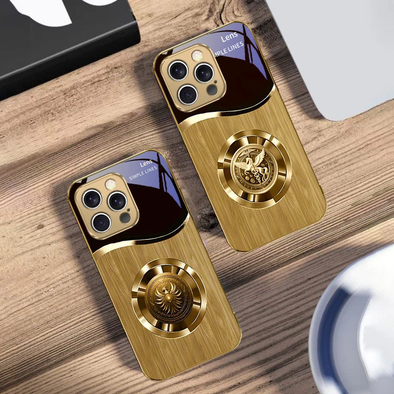 Metal Retro Pattern For iPhone