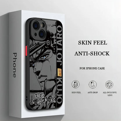 Anime JOJO's Bizarre Adventure Jojo Gyro Zeppeli Phone Case For iPhone