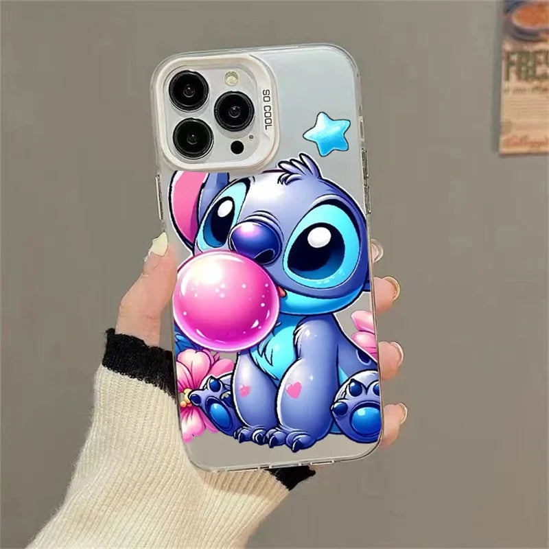 Disney Cute Cartoon Stitch Phone Case For iPhone