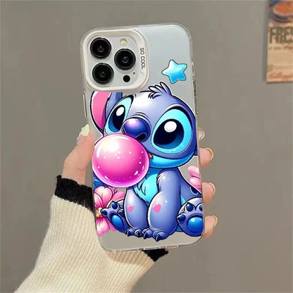 Disney Cute Cartoon Stitch Phone Case For iPhone