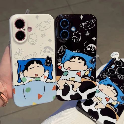 Good Night Crayon Shin-Chan Phone Case For iPhone