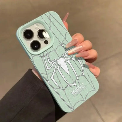 Super Cool Spider Man Web Pattern Phone Case For iPhone