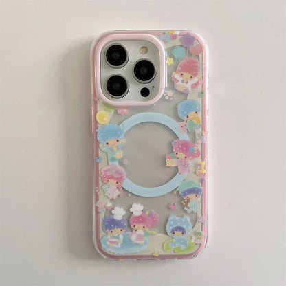 New Pink Shake Stand Phone Case For iPhone