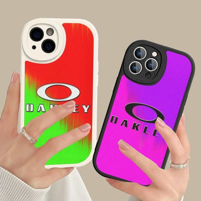 Oakley Design Art Phone Case Hard Leather For iPhone