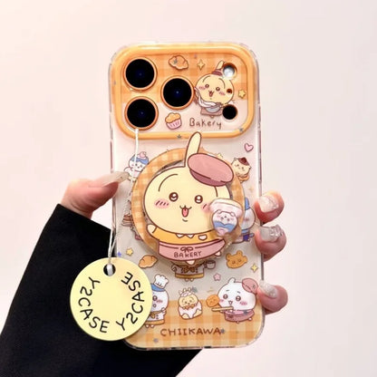 Anime Chiikawa Usagi cartoon Magnetic holder Suitable For iPhone
