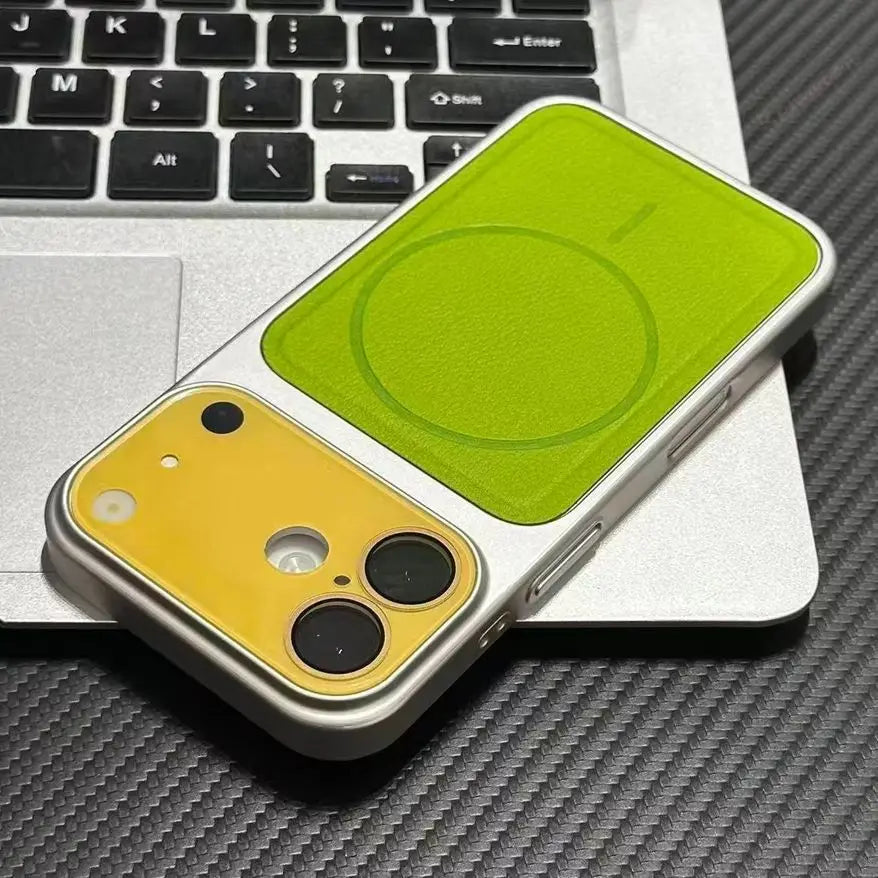 Luxury Official Leather Magnetic Phone Case For iPhone