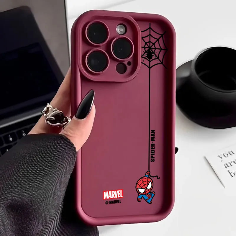 Spiderman Spider Miles Morales Gwen Soft Phone Case
