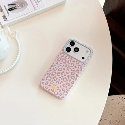 Korean Full Screen Stars Leopard Print Phone Case For iPhone