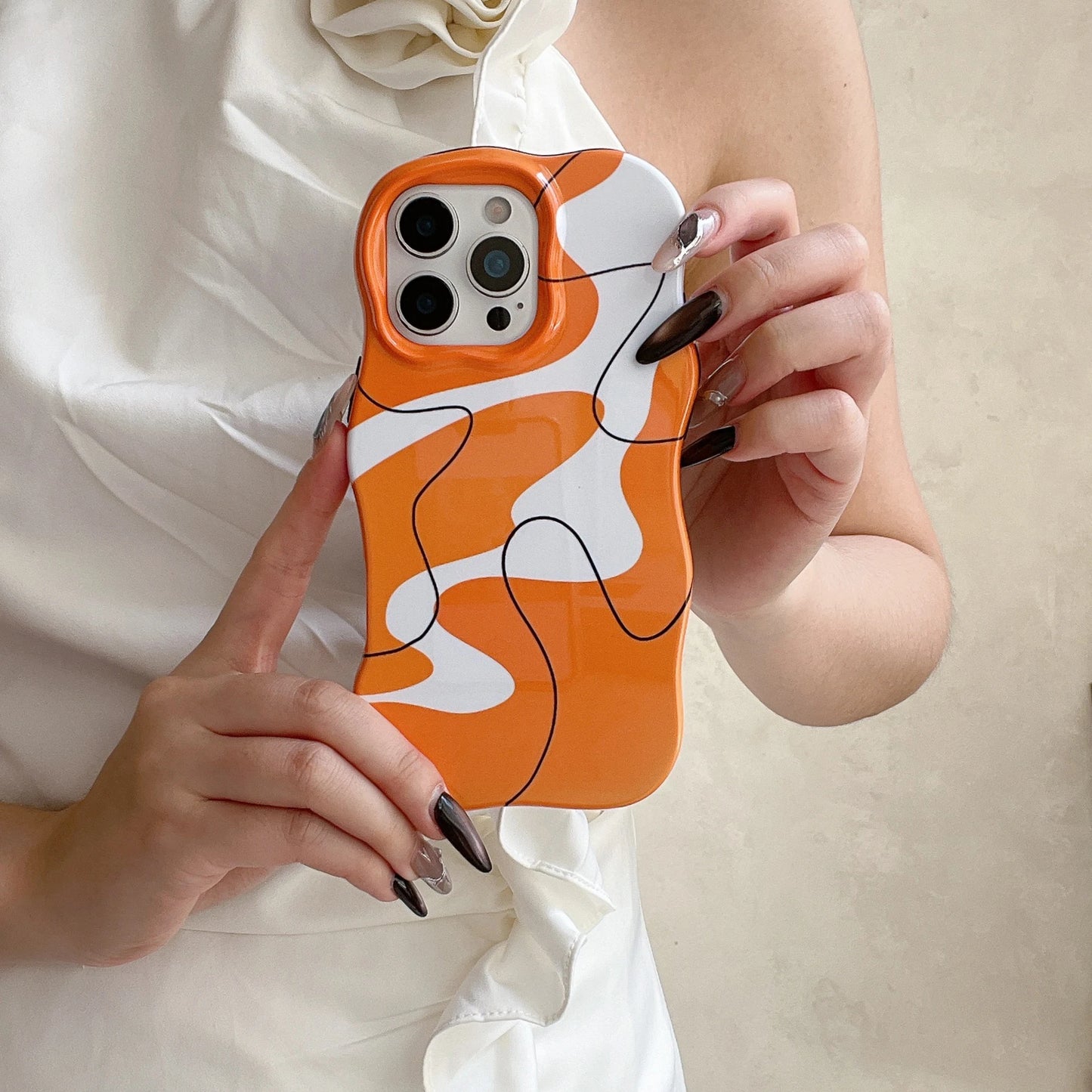 Stylish & Unique Various Colors Irregular Color Block Patterns Trendy Phone Case