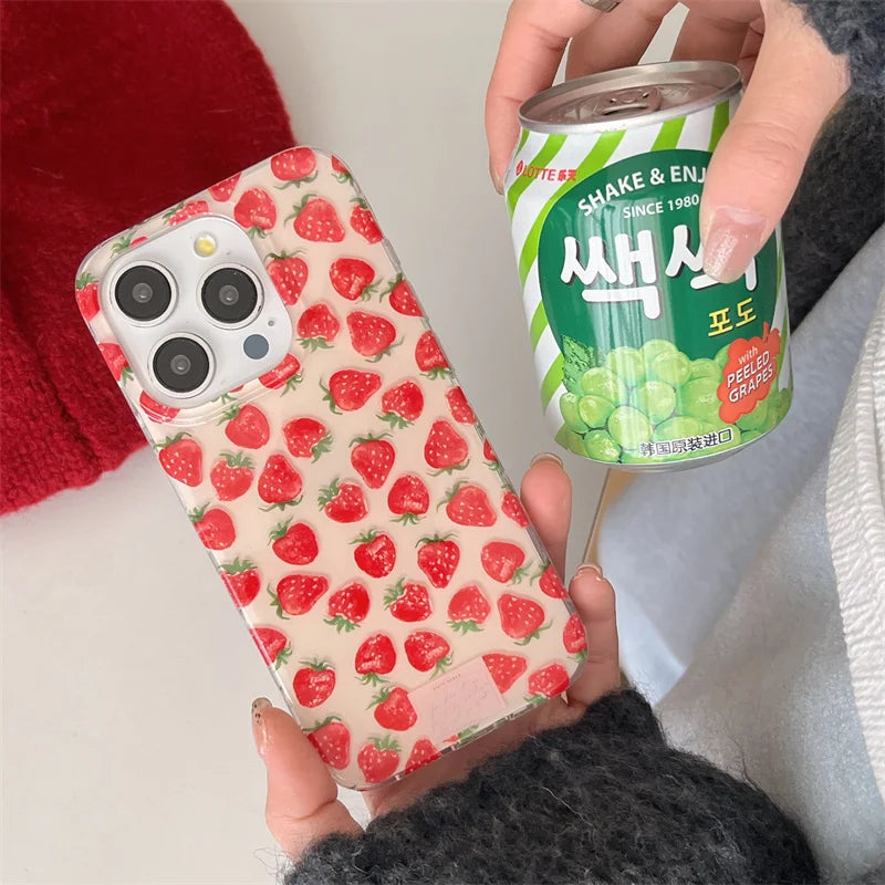Cute Strawberry Phone Case