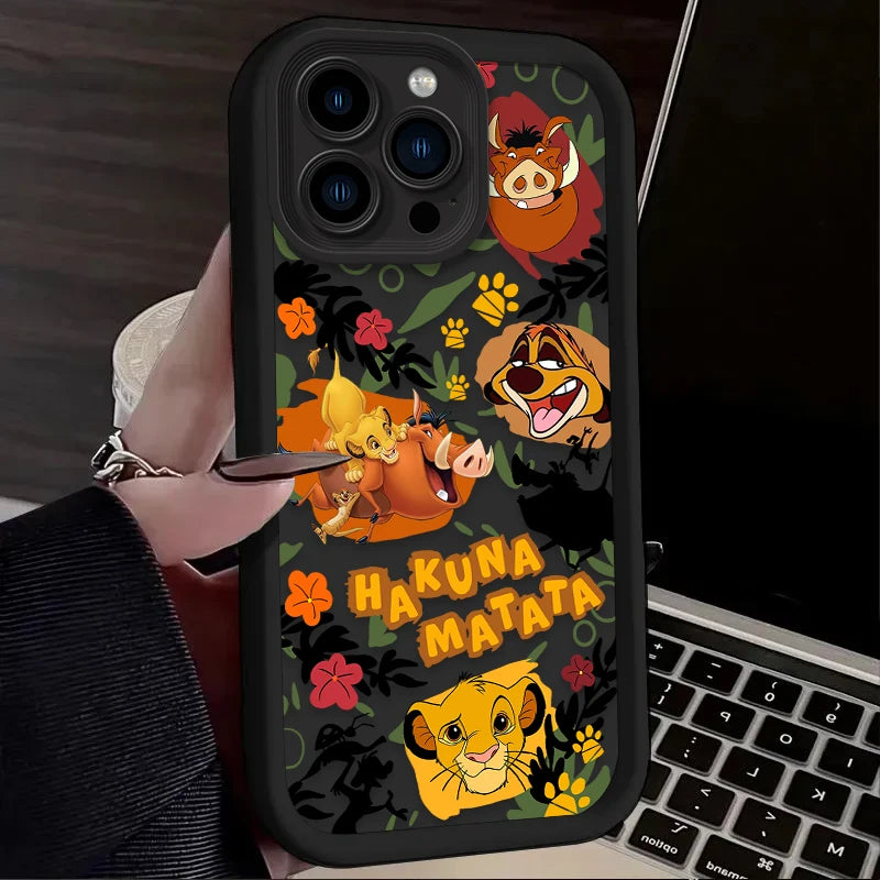 Cute Cartoon of The Lion King Case For iPhone