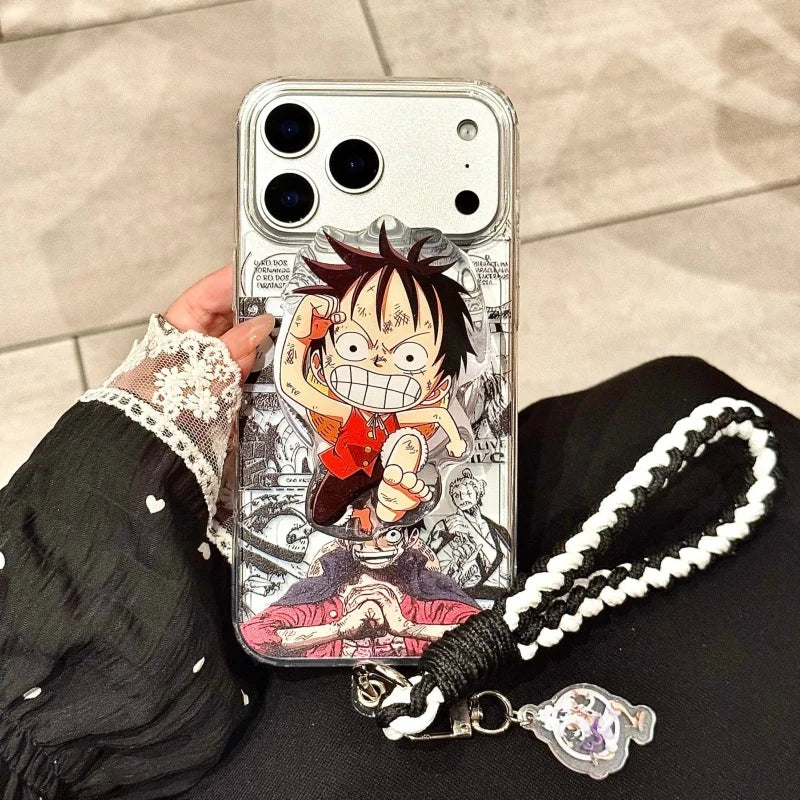 3D Luffy Chopper One Piece Phone Case For iPhone