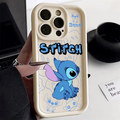 Angel Stitch Cartoon Soft Silicone Phone Case