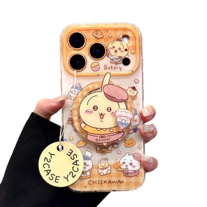 Anime Chiikawa Usagi cartoon Magnetic holder Suitable For iPhone
