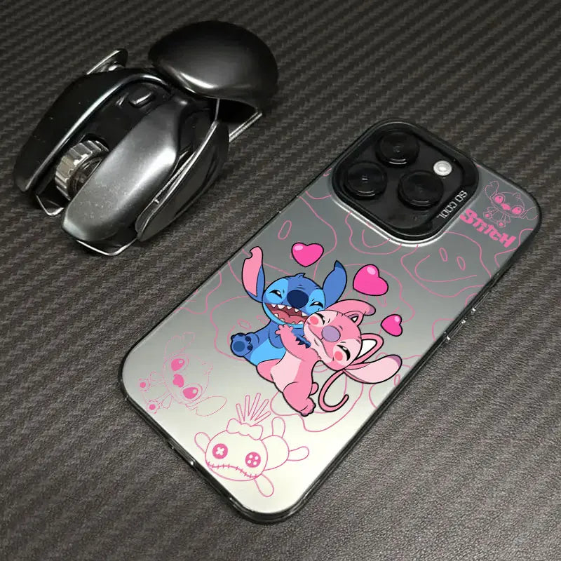 Angel Stitch Cartoon Phone Case For iPhone