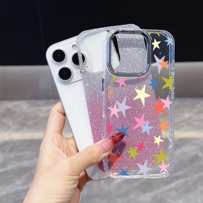 Colorful Stars Phone Case For iPhone