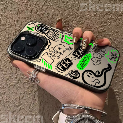 Street Classic Graffiti Print Phone Case For iPhone
