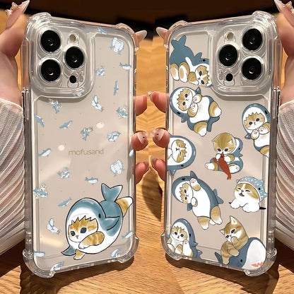 Mofusands Cat Phone Case For iPhone