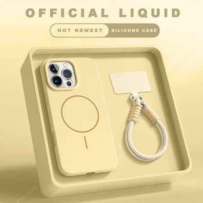 Magnetic Lanyard Phone Case For iPhone